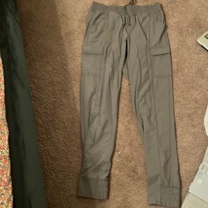 North face grey joggers